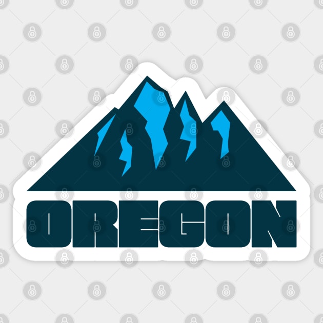 Oregon Sticker by happysquatch